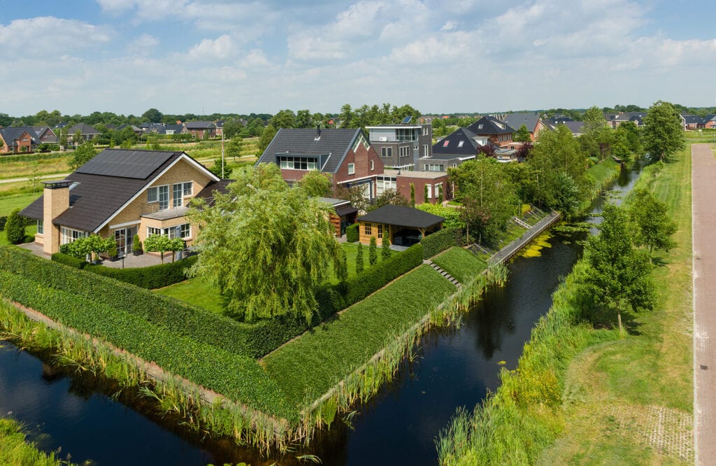 Vleermuisschermen in Oostindie Zuid